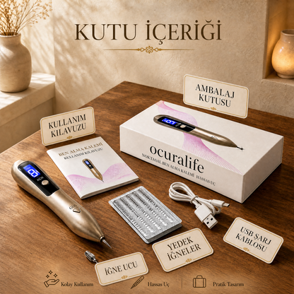 OcuraLife™Lekeleri Yok Eden Cihaz
