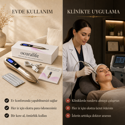 OcuraLife™Lekeleri Yok Eden Cihaz